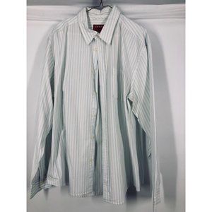 Vintage Chaps Denim Button Up Casual Shirt
